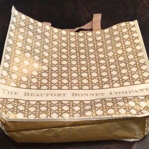 The Beaufort Bonnet Company Beige & Cream Patterned Tote